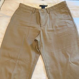 Ralph Lauren Khaki Classic Chino Pants Sz 10